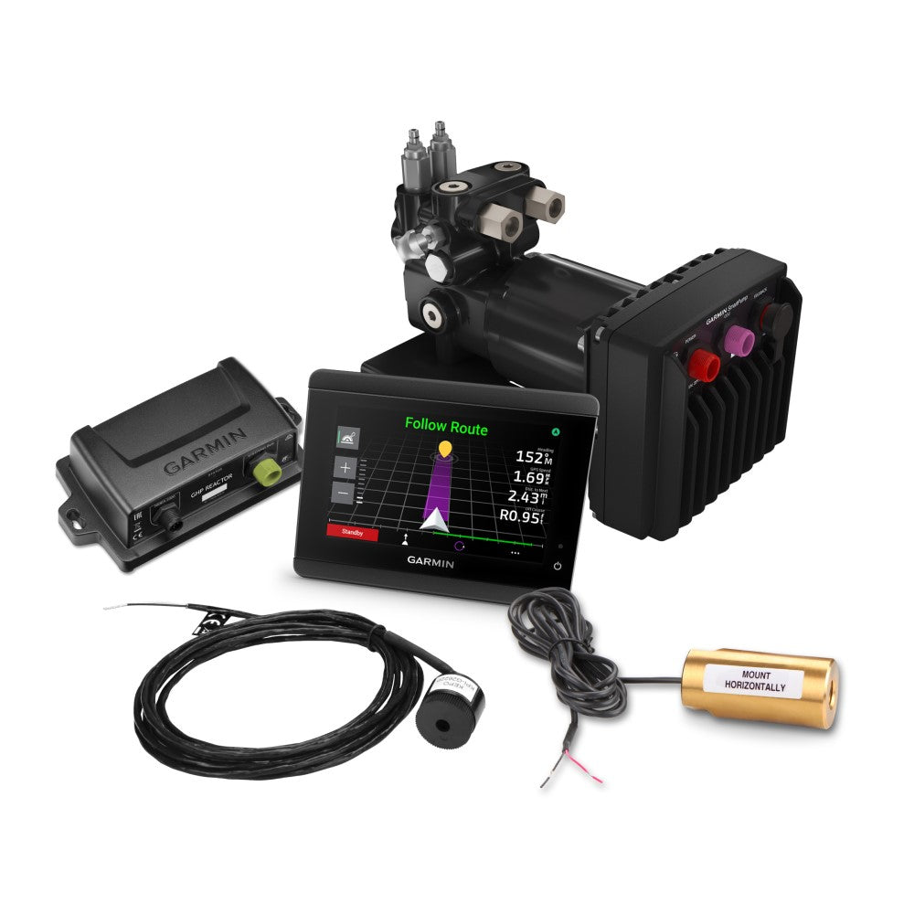 Garmin Reactor 40 010-02794-01 hydraulic corepack with SmartPump v2 and GHC 50: pump, ECU, CCU, display and valve