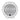 JL Audio M6 010-03080-00 8in marine subwoofer in white classic, front view of slatted grille and JL logo