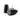 JL Audio M6 010-03279-00 enclosed tower speakers 7.7in in titanium sport, black pod beside a speaker