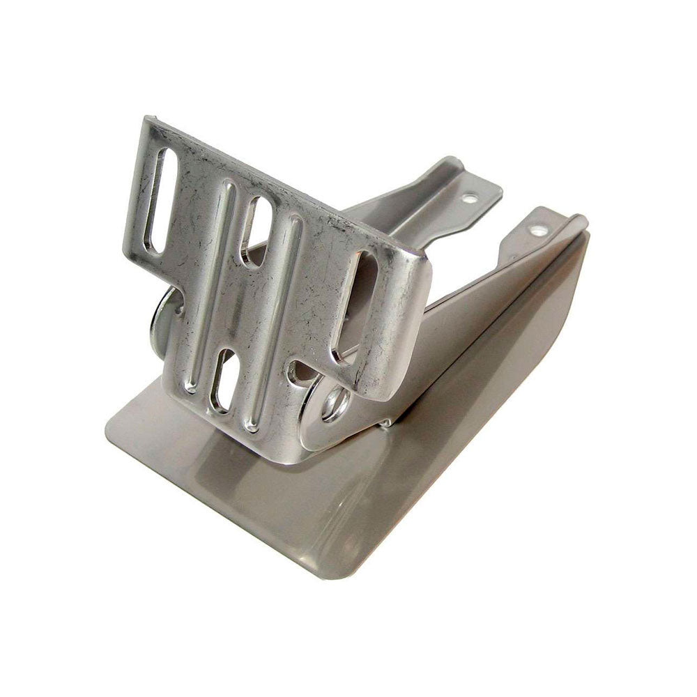 Garmin 010-12006-11 heavy duty transom mount with spray shield for 4, 8 and 12-pin transducers, stainless bracket