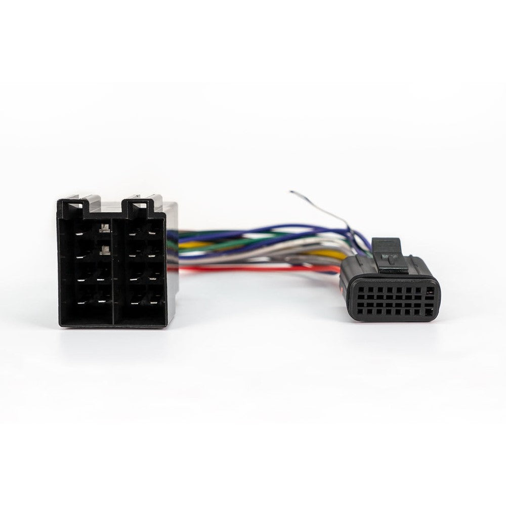 Fusion 010-12482-10 MS-RA770 and MS-RA670 power and speaker harness, ISO plug with coloured wires and 20-pin plug