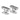 JL Audio 010-13709-00 mount fixture for enclosed tower speaker, pair of polished steel surface mounts with swivel