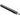Raymarine Q047 tiller drive only, long black cylindrical drive with silver rod and mounting pin, larger view