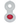 Quick FP900UW00000A00 900/UW up foot switch in white, white round foot switch with a raised lid and a red button