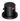 Lopolight NL301-009-PRO black anodised port light on round flange base, red LED lens and cable gland
