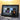 Raymarine E70724-00-WEU Axiom 2 12 over the sea at sunset, black display showing a home screen of app tiles