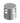 Lopolight NL300-112G2ST-CD-180 silver anodized double 180° white light, front view of two lens tiers