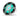 Fusion 010-02775-11 12in sports grey CRGBW subwoofer, angled view lit aqua with clear lens