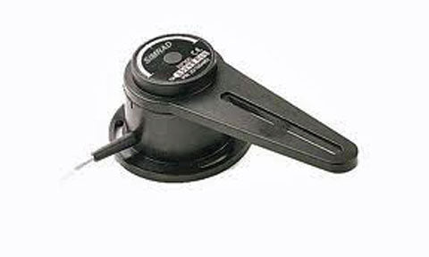 B&G Lowrance Simrad 20193744 RF300 rudder feedback, black rudder sensor with a long arm and a round base