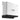 Fusion Apollo MS-WB675 010-02346-50 hideaway stereo, side angled view of white case on black bracket