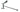 B&G 213-00-002 213 masthead unit, dark wind vane and wind cups on a long arm, shown on a white background