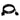 Raymarine D286 SeaTalk 1 extension cable 5 m, coiled black cable with a flat plug at each end
