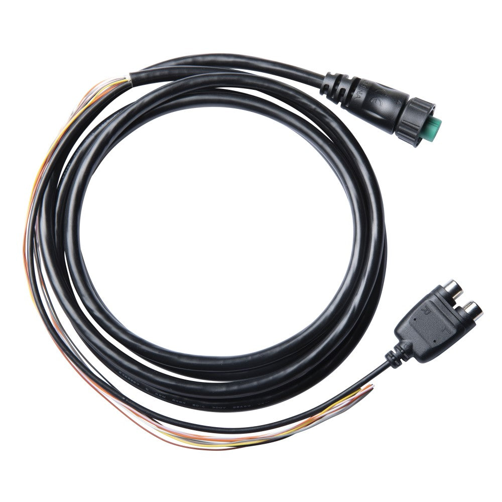 Garmin 010-12852-00 audio NMEA 0183 cable for networking GPSMAP 8400, black lead with teal and black plugs