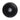 Fusion MS-FR6GB 010-01646-00 marine speaker, black round speaker with perforated grille and grey centre dome