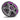 Fusion Apollo 010-02918-53 12in LED marine subwoofer, grey sports grille lit magenta, angled front view