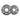 Fusion Apollo 010-13290-10 6.5in shielded grey speaker grilles, pair of hex-spoke grilles with Fusion badge