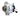 Balmar 621 series alternator 120A 12V, 621-120-K6, white alternator with a gold K6 pulley and a single foot mount, harness