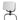 Scanstrut FM-2 flex mount holding a white pod in front view, on stainless tube uprights