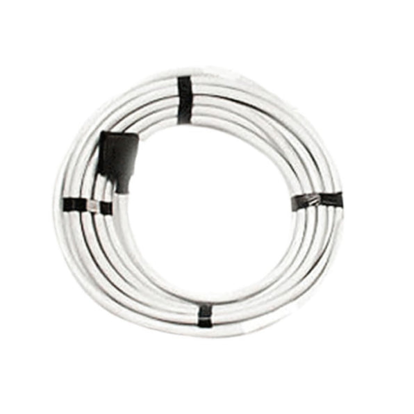 Furuno DRS radar cable, 20 m, 152403000, coiled white cable with black ties and a moulded plug