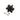 Garmin 010-11456-00 speed sensor paddle wheel, second view of black paddle wheel with axle pin and nut