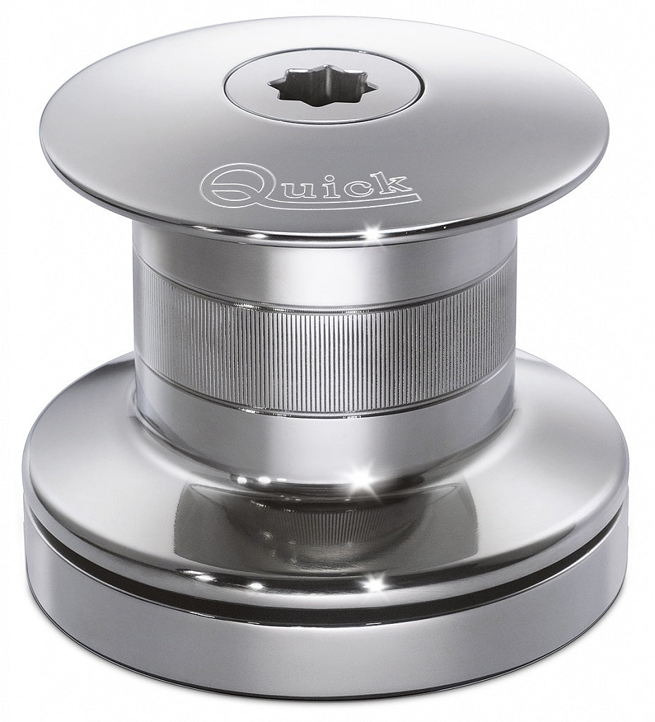 Quick FSTB1012L000A00 Tumbler TB4 1012L capstan 1000W 12V, polished stainless capstan drum and base