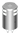 Lopolight NL300-112G2ST+141ST-CD silver stacked light with two white tiers and cable glands at the base