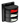 Lopolight NL301-141V+301-106ST-B black vertical stack with red stop light above double white stern lenses