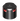 Lopolight NL201-014-B-CD black 360° red navigation light with connector base, glowing red lens, front view