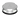 Lopolight NL201-012-FB 6M silver 360 degree white light, three-quarter view showing lens panels and top engraving