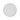 Fusion 6 inch super flush speaker pair in white, MS-CL602, round white magnetic fabric grille on its own
