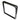 Raymarine A80356 gunmetal bezel for square instruments i50, i60 and i70, empty glossy dark square frame