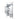 Fusion 010-13089-10 7.7in Signature Series 3i flush mount kit, side view of white ring and speaker body