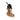 Raymarine A26043 B744V bronze depth, speed and temperature through hull transducer, angled view with black cap