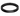 Lopolight NL400-036-B black ultra low K-lock mounting ring seen at an angle, with screw holes around the rim