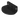 Lopolight NL401-029-B black mounting plate for vertical stern light, round base with upright bracket and holes