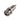 Garmin 010-11376-00 BNC to RCA adapter, larger view of silver BNC connector and gold RCA pin