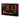 Garmin GNX 130 010-01396-00 large format display, red depth reading 81.3 with depth graph