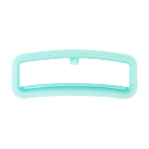 Garmin Forerunner 235 band keeper S00-00822-00, frost blue loop shown flat on white