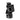 Garmin 010-12199-03 tilt and swivel quick release mount for echoMAP 45dv, larger view of black cradle with slots