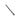 Icom FA-SC58V VHF antenna, slim black flexible whip aerial with threaded connector at the base, full-length view