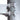 Scanstrut 50100 mast mount adapter kit close-up of the two white brackets and screws fixed against a metal mast