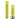 Garmin QuickFit 22 watch bands 010-13392-08 in Amp Yellow and Graphite silicone, both band halves shown