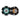 Fusion Signature Series 3 010-02439-00 7.7in black wake tower speakers, pair lit aqua and amber, front view