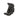 Garmin 010-11654-07 Montana handlebar mount, black cradle with clamp and four screws seen from the front