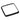 Raymarine R70368 black bezel for rounded instruments i50, i60 and i70, empty square black frame, angled view