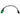 Raymarine A80558 Dragonfly 10-pin transducer to Element HV adaptor cable, short black cable with a green-capped plug