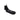Raymarine E70643 HV100.02 HyperVision transom transducer 6 m cable, black body with a bracket and a cable