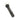 Raymarine R69017 speed insert B744V transducer, black plastic paddle wheel insert with a ring on top