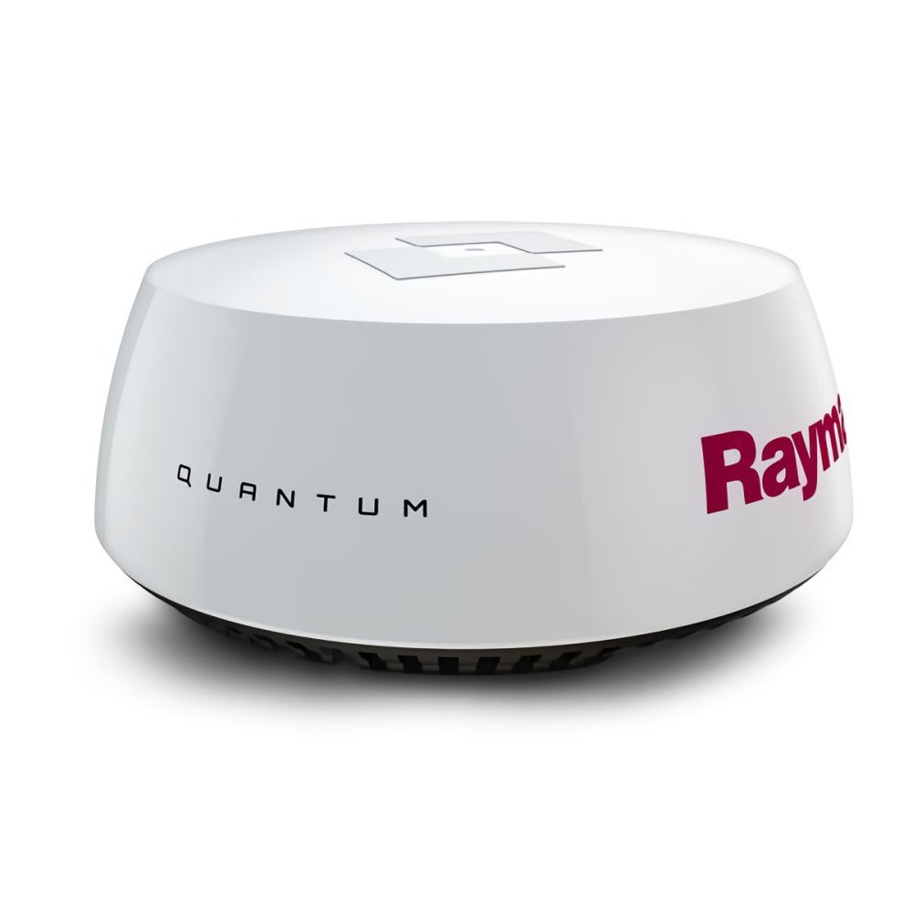 Raymarine R70341 Quantum Q24C radome top service part, white radome with Quantum lettering and Raymarine logo