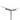 Starlink flat dish tilted on a Scanstrut SC-SL-01-BLK black wedge mount, fixed to a white pole, front three-quarter view